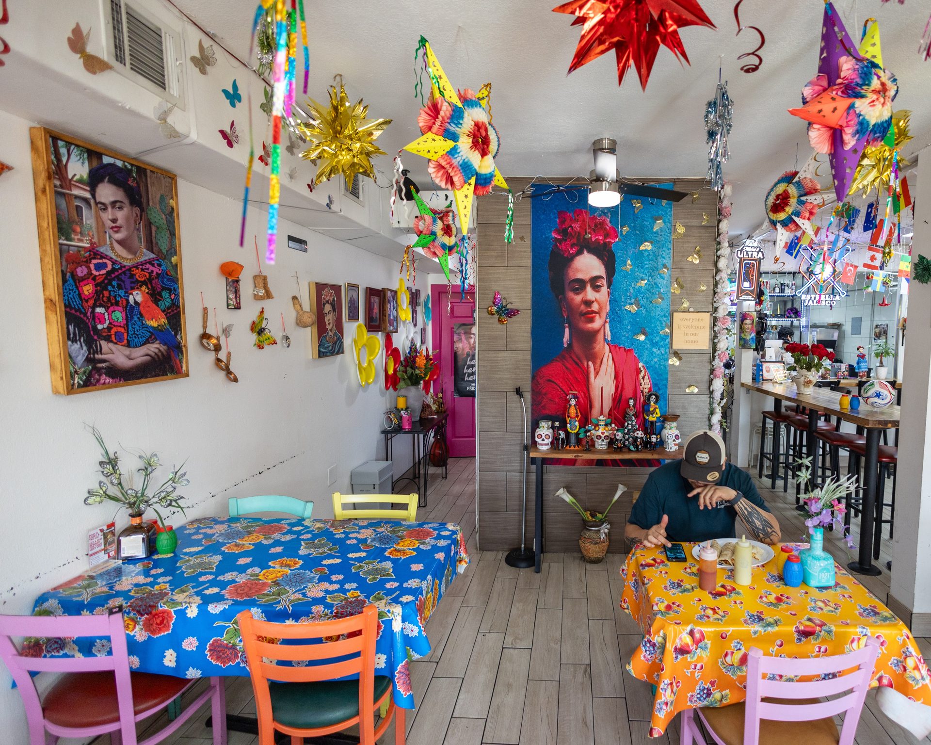 Inside Frida's on Singleton