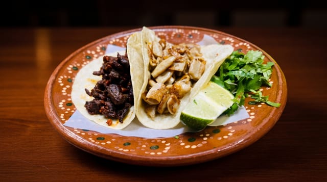 Tacos de Camarones.