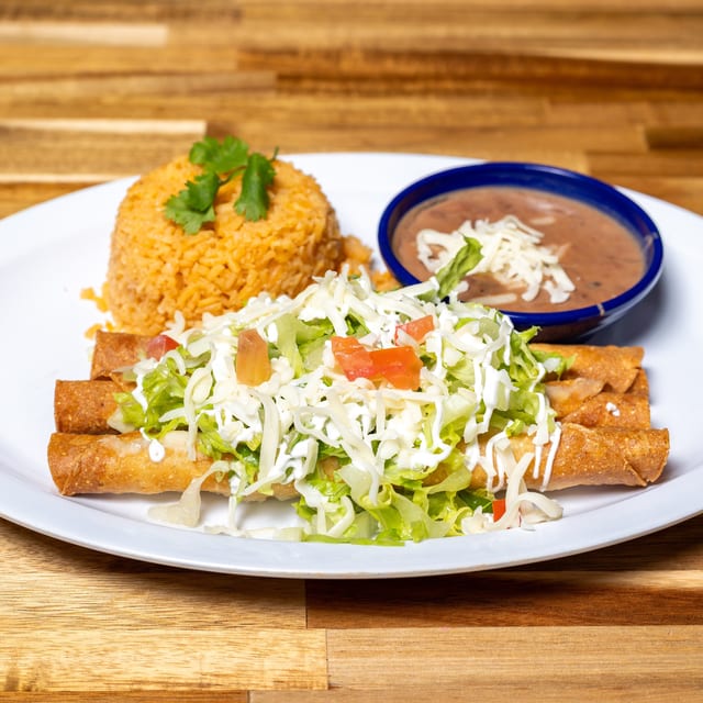 Flautas de Pollo - House Dishes.